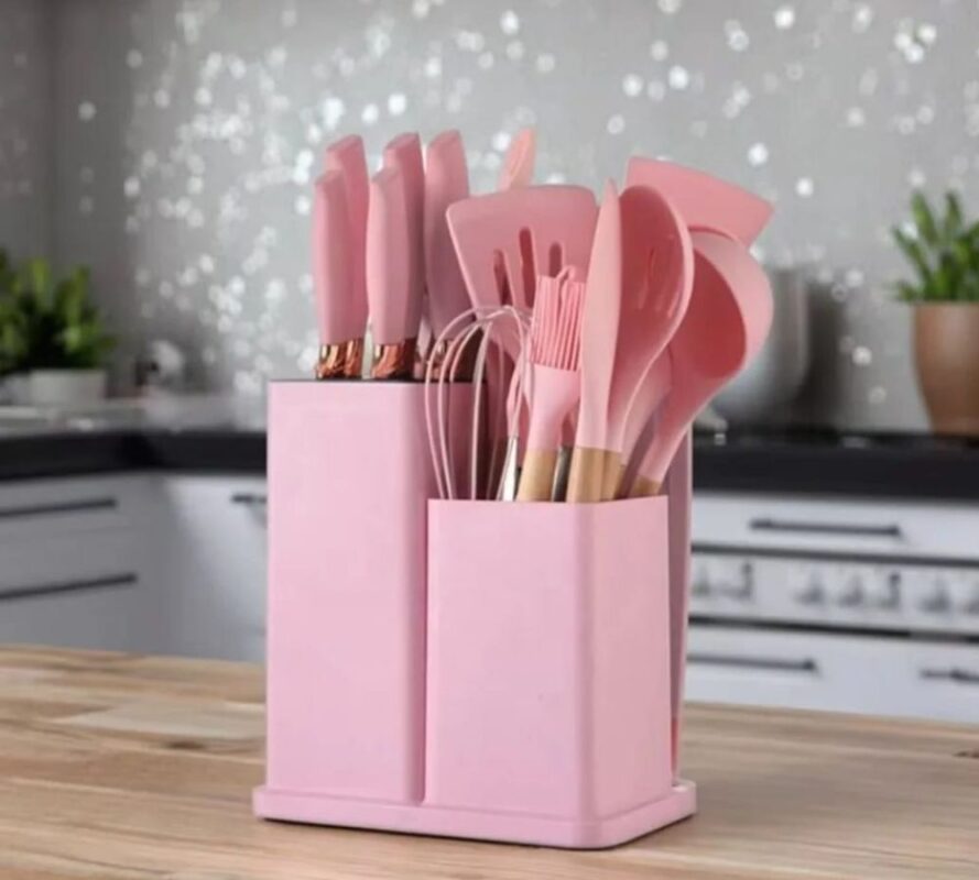 21Pcs Silicon Kitchenware Set