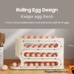 4 Layer Slide Egg Storage Box