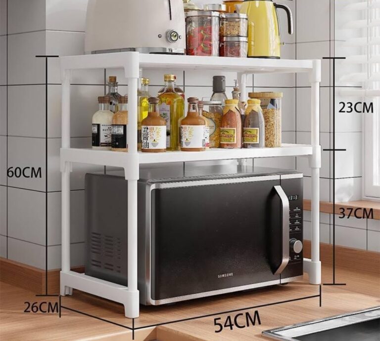 Double Layers Microwave Rack