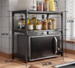 Double Layers Microwave Rack