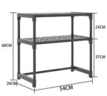 Double Layers Microwave Rack
