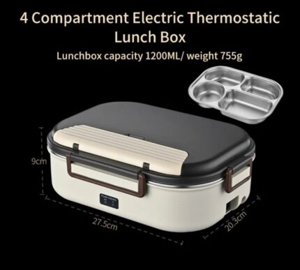 4 Partition Electric Lunch Box1