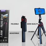 Neepho 1.85M 360 Selfie Stick Tripod